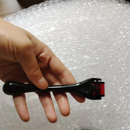 Derma Roller for Skin, Hair & Beard – 0.25mm Titanium Microneedling