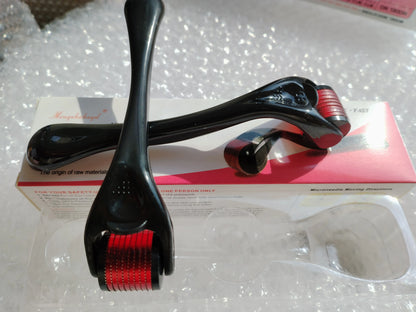 Derma Roller for Skin, Hair & Beard – 0.25mm Titanium Microneedling