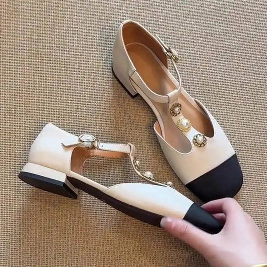 Women’s Square Toe Heeled Sandals – Summer Fashion Pumps